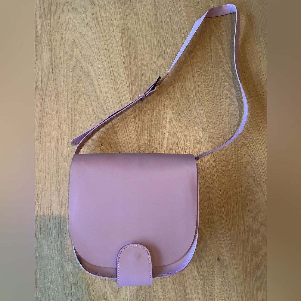 Greek Handmade leather Crossbody bag. Brand new